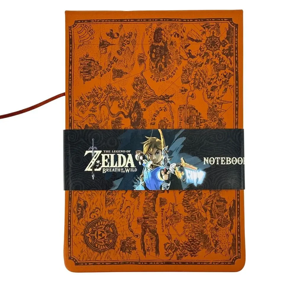 Nintendo Zelda Breath of the Wild Hardcover Notebook Journal 9x6 New